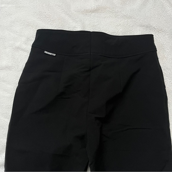 VINTAGE OBERMEYER BLACK WOOL BLEND STIRRUP SKI PANTS WINTER PANTS SIZE - Picture 5 of 10